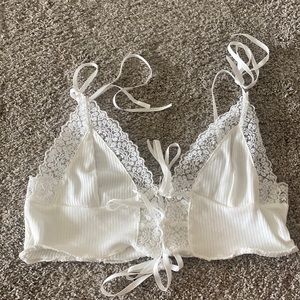 white cropped tank top